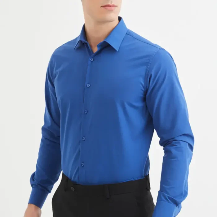Camisa lisa corte recto
